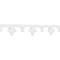 Ekena Millwork Taylorville Architectural Grade PVC Running Trim, 6"H x 5/8"P x 48"L RUNP06X0625X48TAY - alternate 1